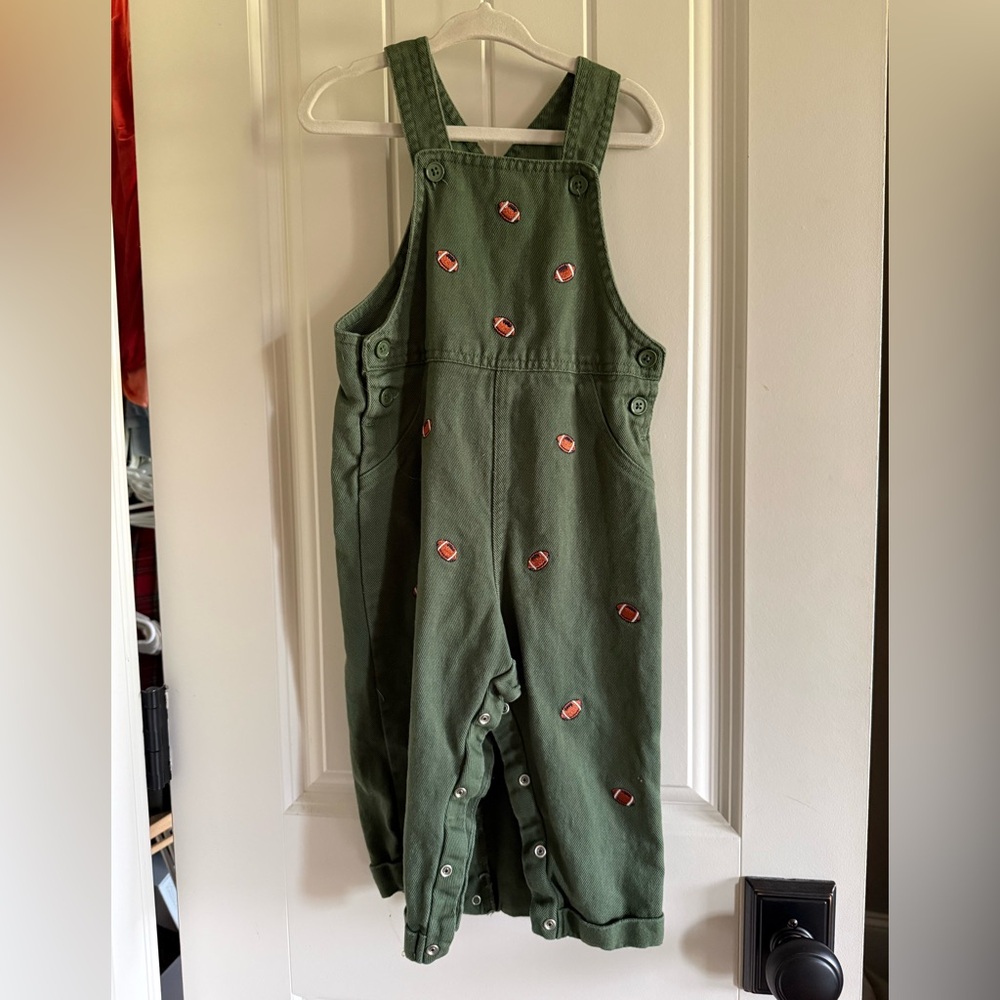 Little Me - Green Overalls, Football